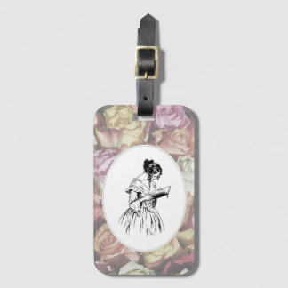 Readingビクトリアンな女性 ラゲッジタグ