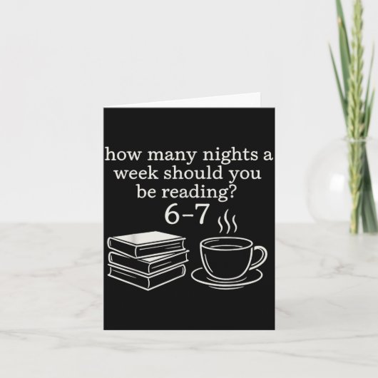 Reading 67 Meme Englieacher Funny 67 Book Lover Hu カード (正面)