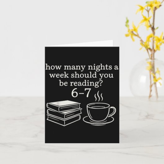 Reading 67 Meme Englieacher Funny 67 Book Lover Hu カード (黄色い花)