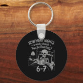 Reading 67 Meme Englieacher Funny 67 Book Lover Hu キーホルダー (正面)