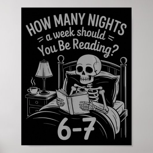 Reading 67 Meme Englieacher Funny 67 Book Lover Hu ポスター (正面)
