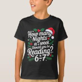 Reading 67 Meme Englieacher Funny 67 Christmas  Tシャツ (正面)