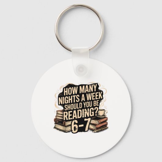 Reading 67 Meme English Teacher Funny 67 Librarian キーホルダー (正面)