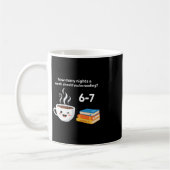 Reading 67 Meme English Teacher Funny 6 7 コーヒーマグカップ (左)