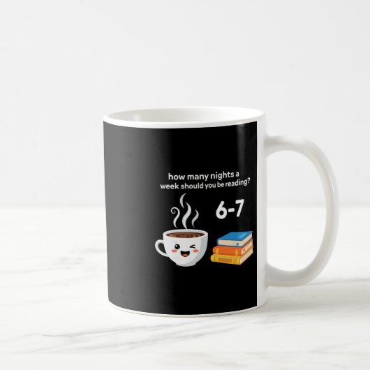 Reading 67 Meme English Teacher Funny 6 7 コーヒーマグカップ (右)