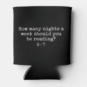 Reading 6-7 Funny Teacher School Librarian English 缶クーラー (正面)