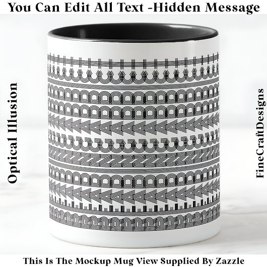 Reading Addict Hidden Message Funny Novelty 111B マグカップ