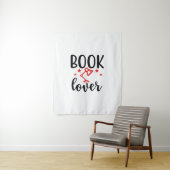 Reading Art Book Lover タペストリー (インサイチュ)
