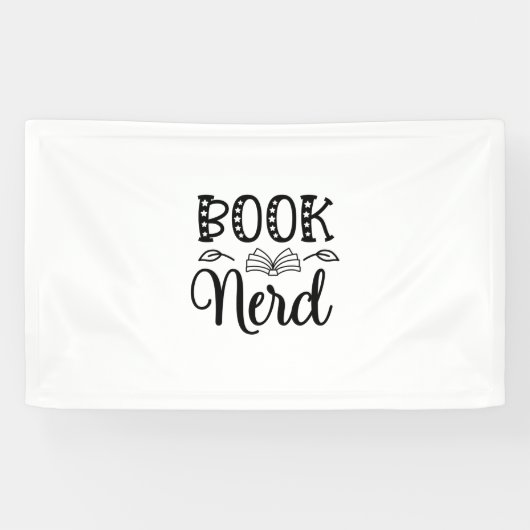Reading Art Book Nerd 横断幕 (横)