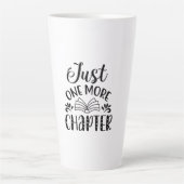 Reading Art Just One More Chapter カフェラテマグ (正面)