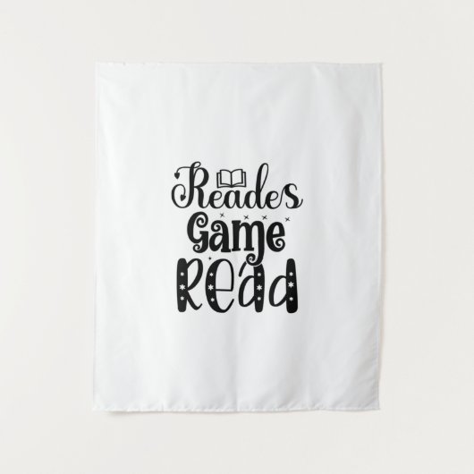 Reading Art Reades Game Read タペストリー (正面)