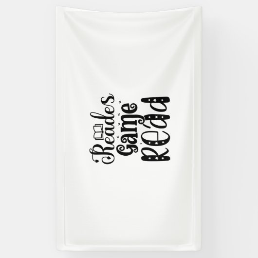 Reading Art Reades Game Read 横断幕 (縦)