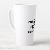 Reading Art Reading Is Magical カフェラテマグ (左アングル)