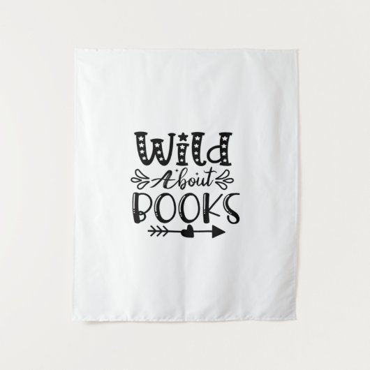 Reading Art Wild About Books タペストリー (正面)