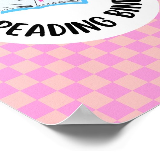 reading binder title insert page  ポスター (角)