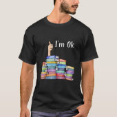 Reading Book I'M Ok National Book Day Tシャツ (正面)