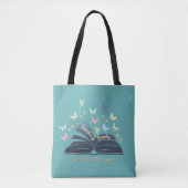 Reading Books Soothes The Soul Tote トートバッグ (正面)
