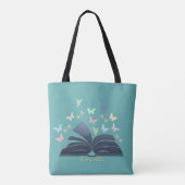 Reading Books Soothes The Soul Tote トートバッグ (裏面)
