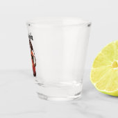 Reading Cat Shot Glass | Cheongsam Retro ショットグラス (右)