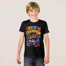 Reading Champion | キッズスクールヒーローTシャツ トライブレンドTシャツ