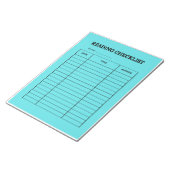 Reading Checklist Tracker ノートパッド (アングル)