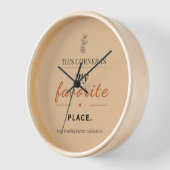 Reading Corner Analogue Clock  壁時計 (傾斜)