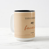 Reading Corner Cozy Drinking Mug  ツートーンマグカップ (正面左)