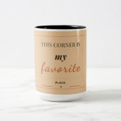 Reading Corner Cozy Drinking Mug  ツートーンマグカップ (中央)