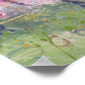 Reading Her Letter Redbuds / Artist Larry Lerew ポスター (角)