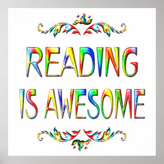 Reading is Awesome ポスター