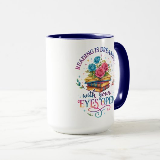 Reading Is Dreaming....  マグカップ (正面右)