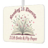 Reading Is Exercise....  カーエアーフレッシュナー (左)