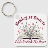 Reading Is Exercise....  キーホルダー (正面)
