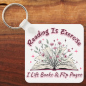 Reading Is Exercise....  キーホルダー (正面)