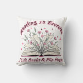 Reading Is Exercise....  クッション (正面)