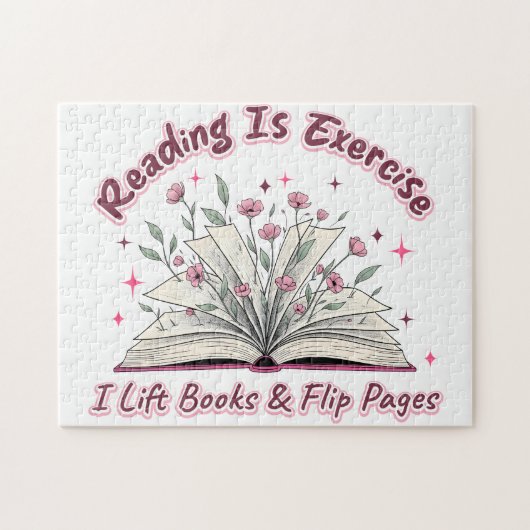 Reading Is Exercise....  ジグソーパズル (横)