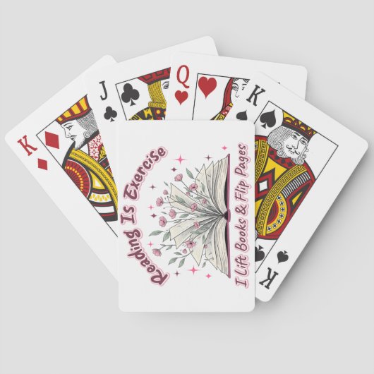 Reading Is Exercise....  トランプ (裏面)