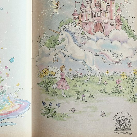 Reading Is Magical Teacher's Class Library Fantasy セルフインキングスタンプ