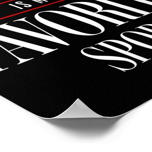 Reading Is My Favorite Srt Book Lover Funny Saying ポスター (角)