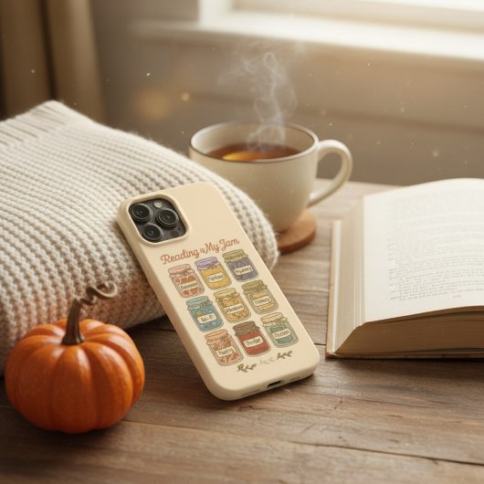 Reading Is My Jam Cute Book Lover Genre Jars  Case-Mate iPhoneケース