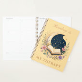 Reading is My Therapy 天体月 プランナー手帳 (ディスプレー)