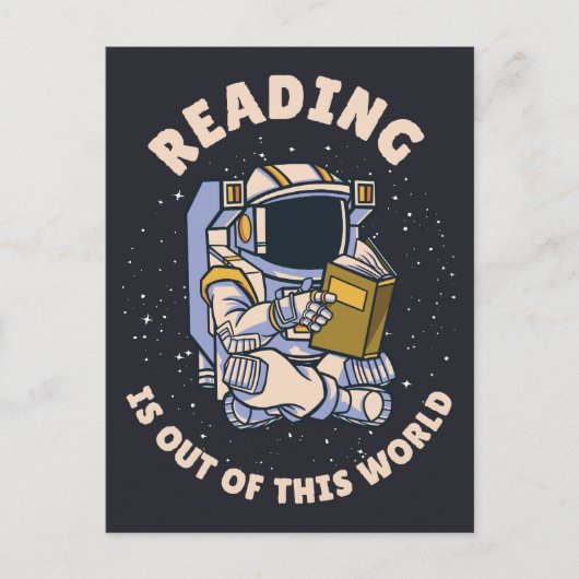 Reading Is Out Of This World ポストカード (正面)