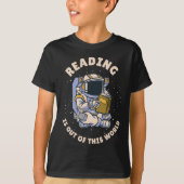 Reading Is Out Of This World Tシャツ (正面)