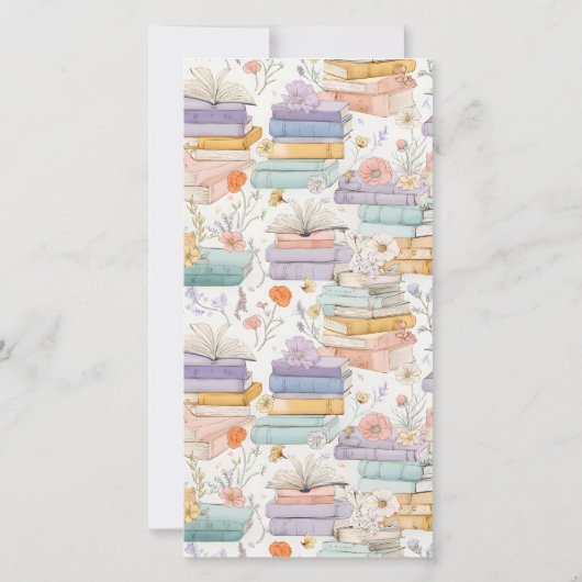 Reading List Tracker Flat Card (裏面)