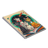 Reading Opens a Gateway to Cosmic Cat Adventures ノートブック (右側)