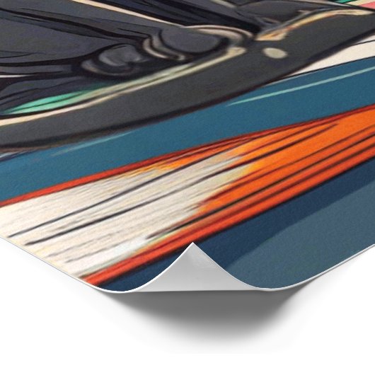 Reading Opens a Gateway to Cosmic Cat Adventures ポスター (角)