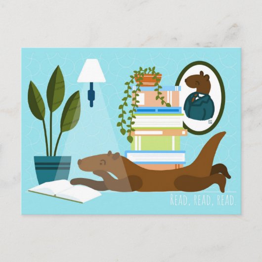 Reading Otter Postcards シーズンポストカード (正面)