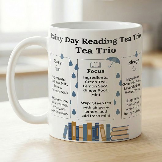 Reading Tea Steeping Guide for Rainy Days  コーヒーマグカップ