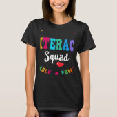 Reading Teacher Interventionist Specialist Literac Tシャツ (正面)