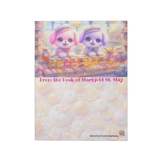 Reading Terminal Market Puppies Notepad ノートパッド (回転)